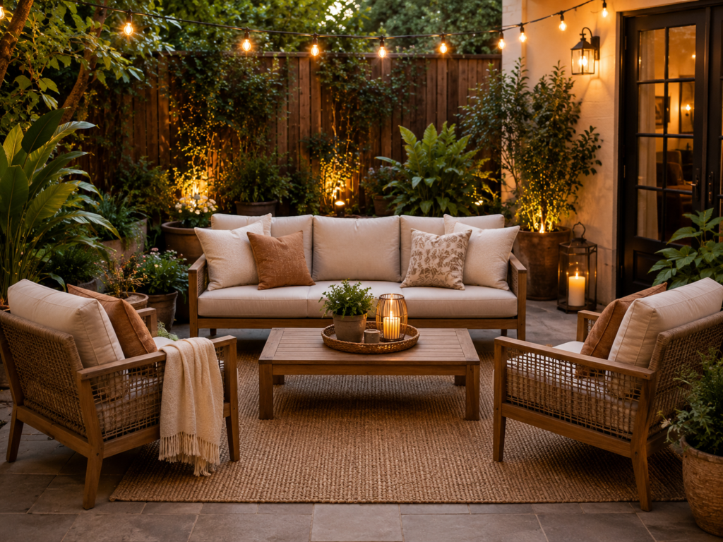 cozy patio and backyard ideas